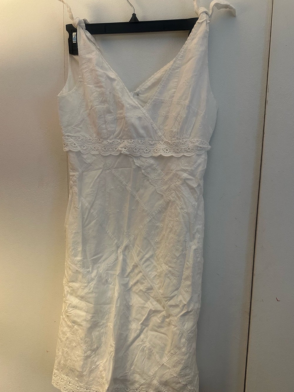 Lilly Pulitzer White Eyelet Cotton Dress Size 6